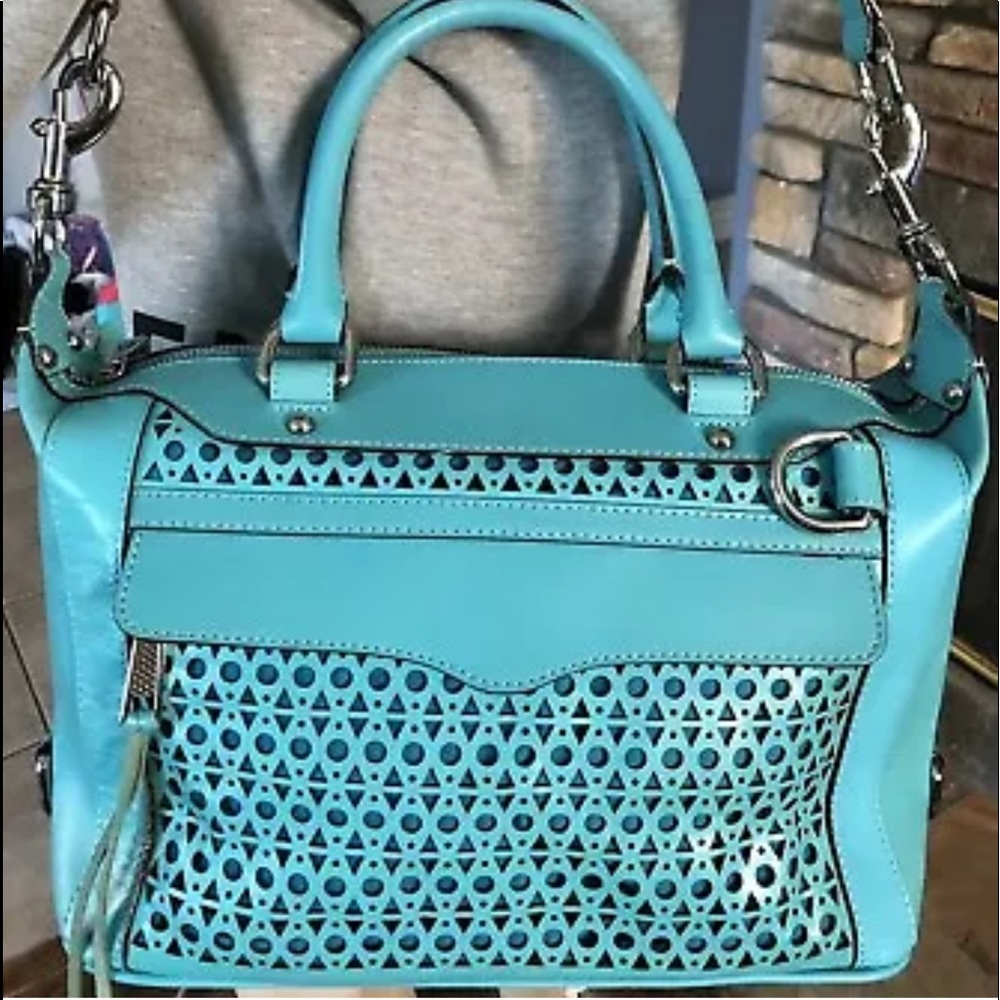 REBECCA MINKOFF LARGE LEATHER BAG LIKE NEW!
